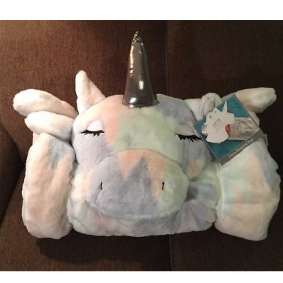 Plush Unicorn sleeping bag - last 1 available!! - Picture 2 of 4